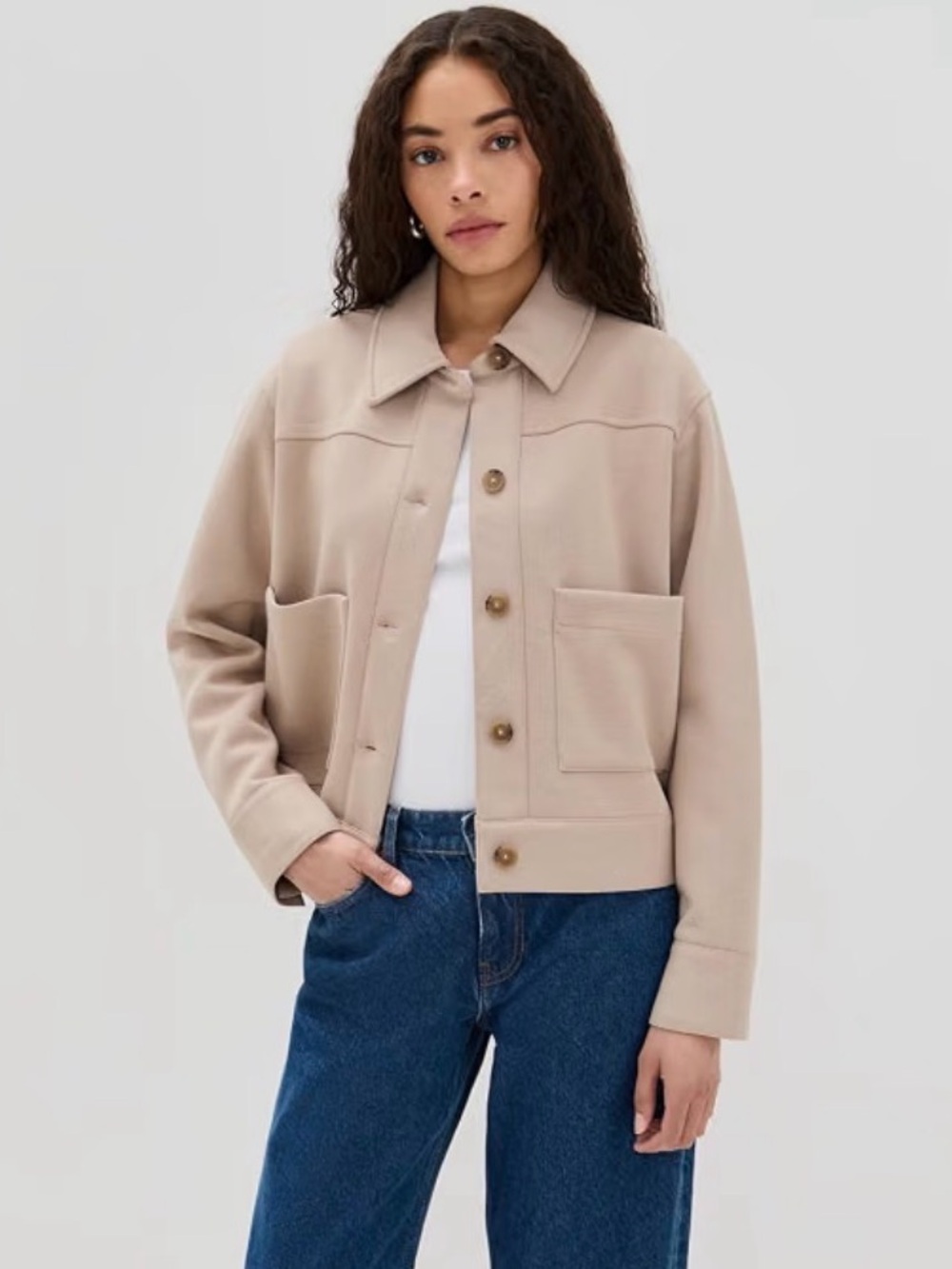 Vince Women's Cropped Jacket Size XXS